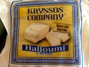This "grilling" cheese can be found at your local gourmet food store.