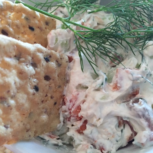 Smoked Salmon with Dill and Cucumber Dip – The Simple Celebration